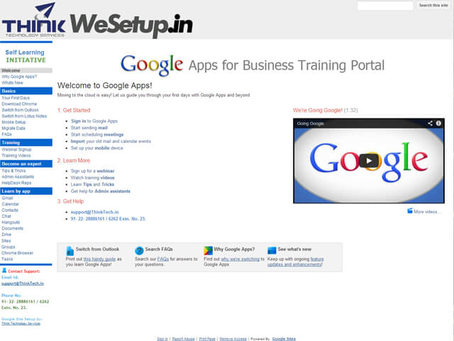 googleapps learning